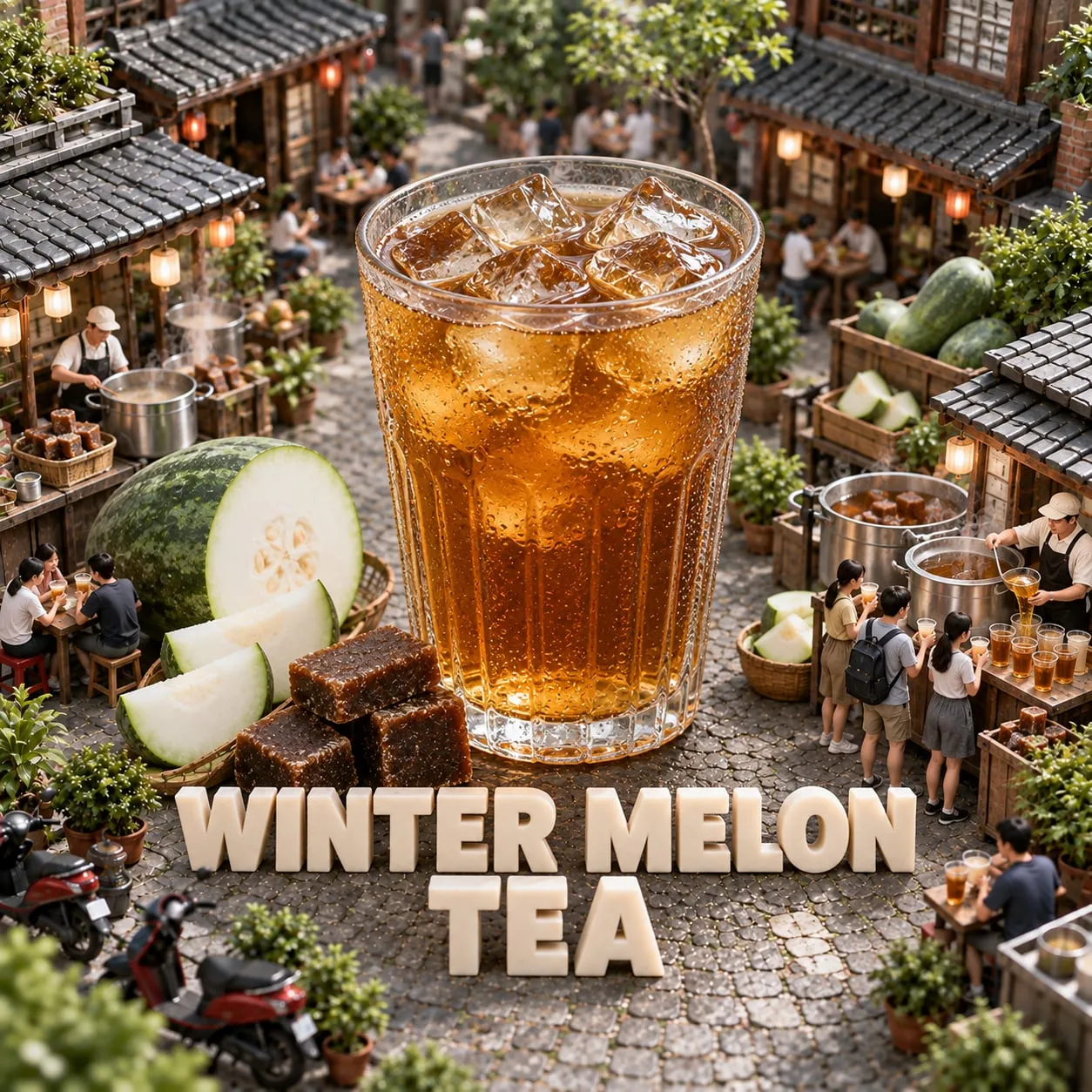 Teh Labu Air (冬瓜茶)